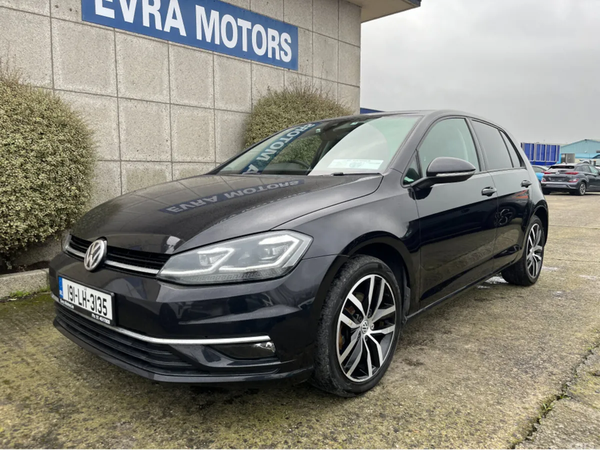 Volkswagen Golf Hatchback, Petrol, 2019, Black