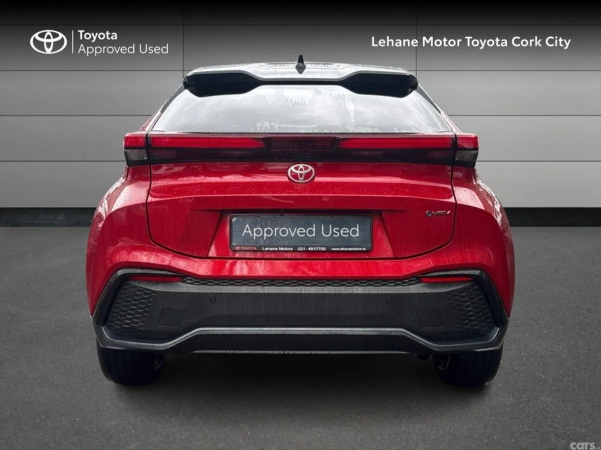 Toyota C-HR SUV, Petrol Hybrid, 2025, Red