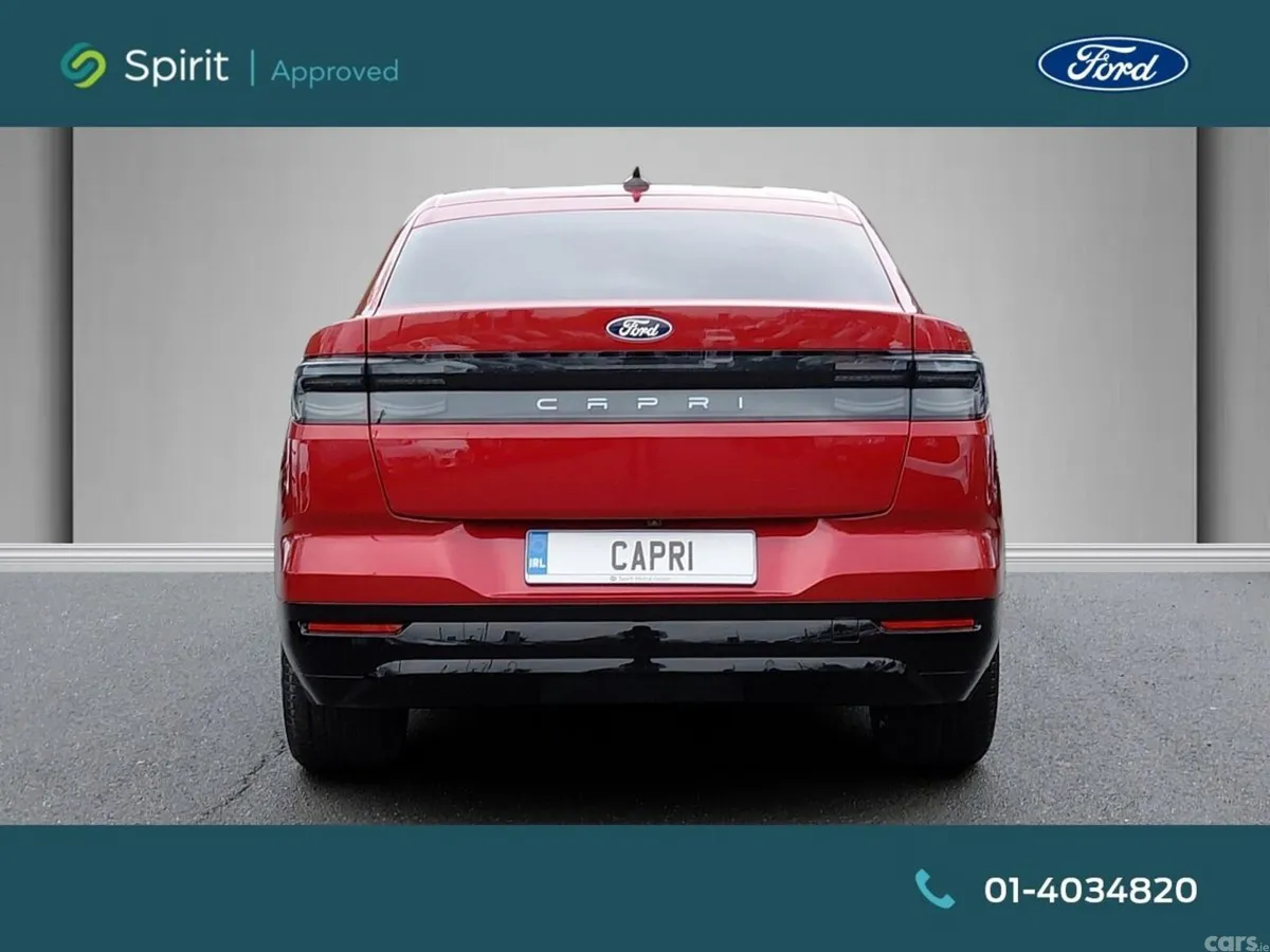 Ford Capri MPV, Electric, 2026, Red