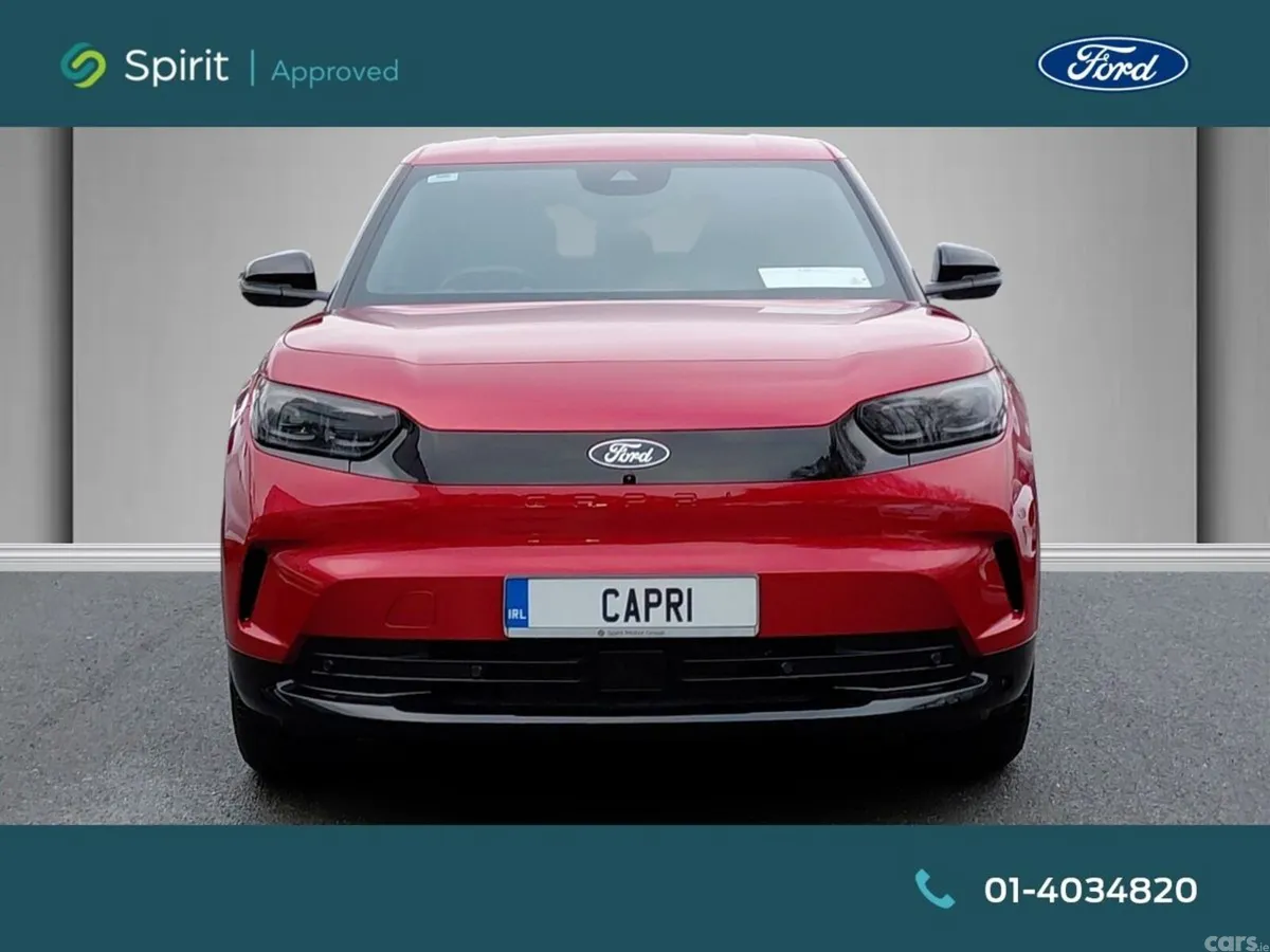 Ford Capri MPV, Electric, 2026, Red
