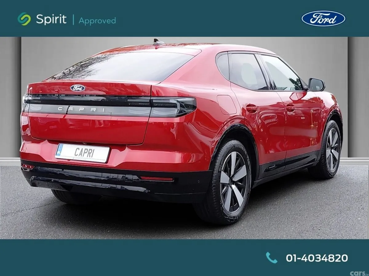Ford Capri MPV, Electric, 2026, Red