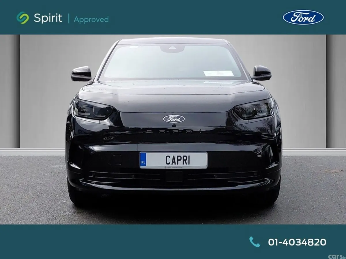Ford Capri SUV, Electric, 2026, Black