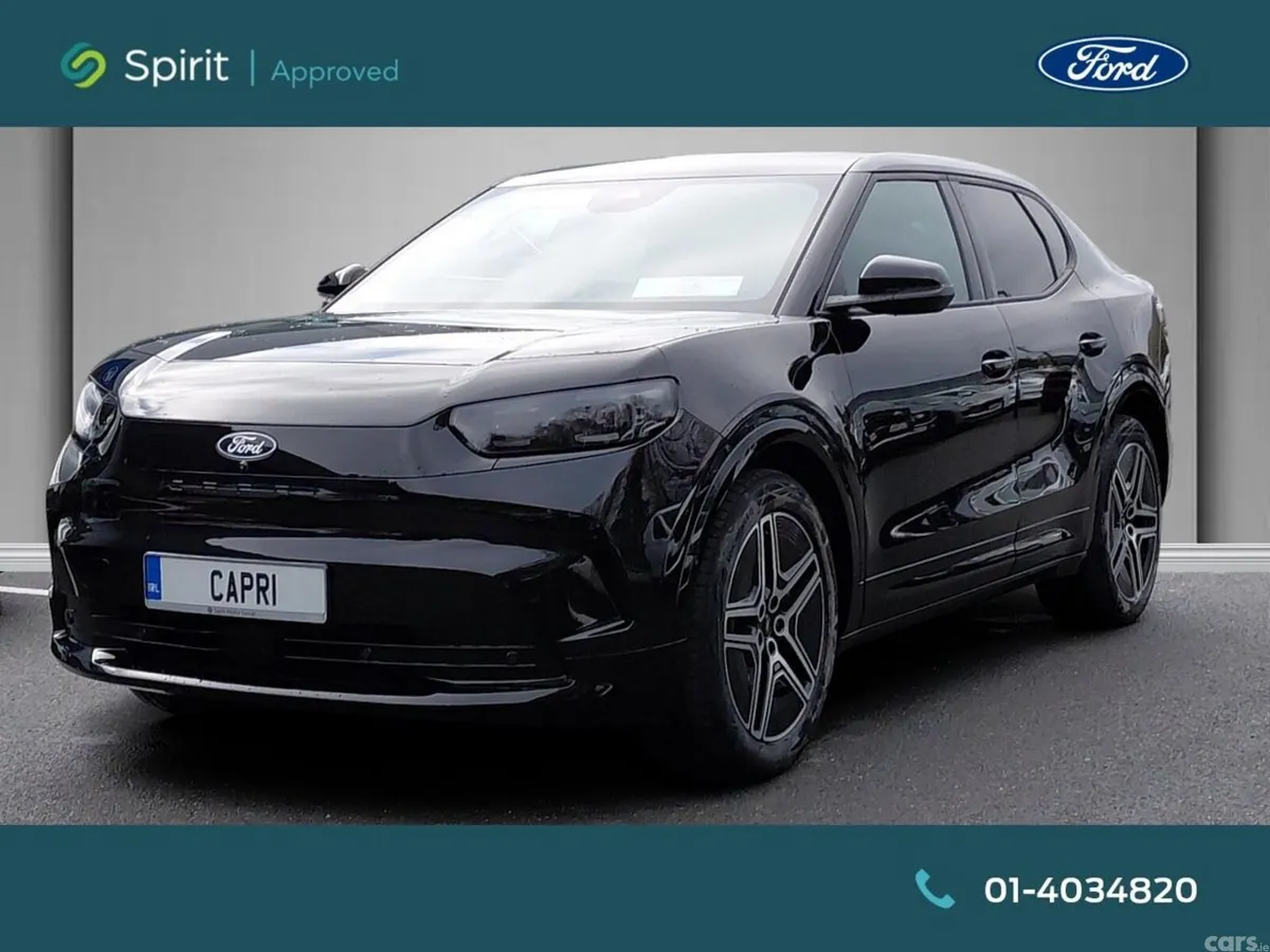 Ford Capri SUV, Electric, 2026, Black
