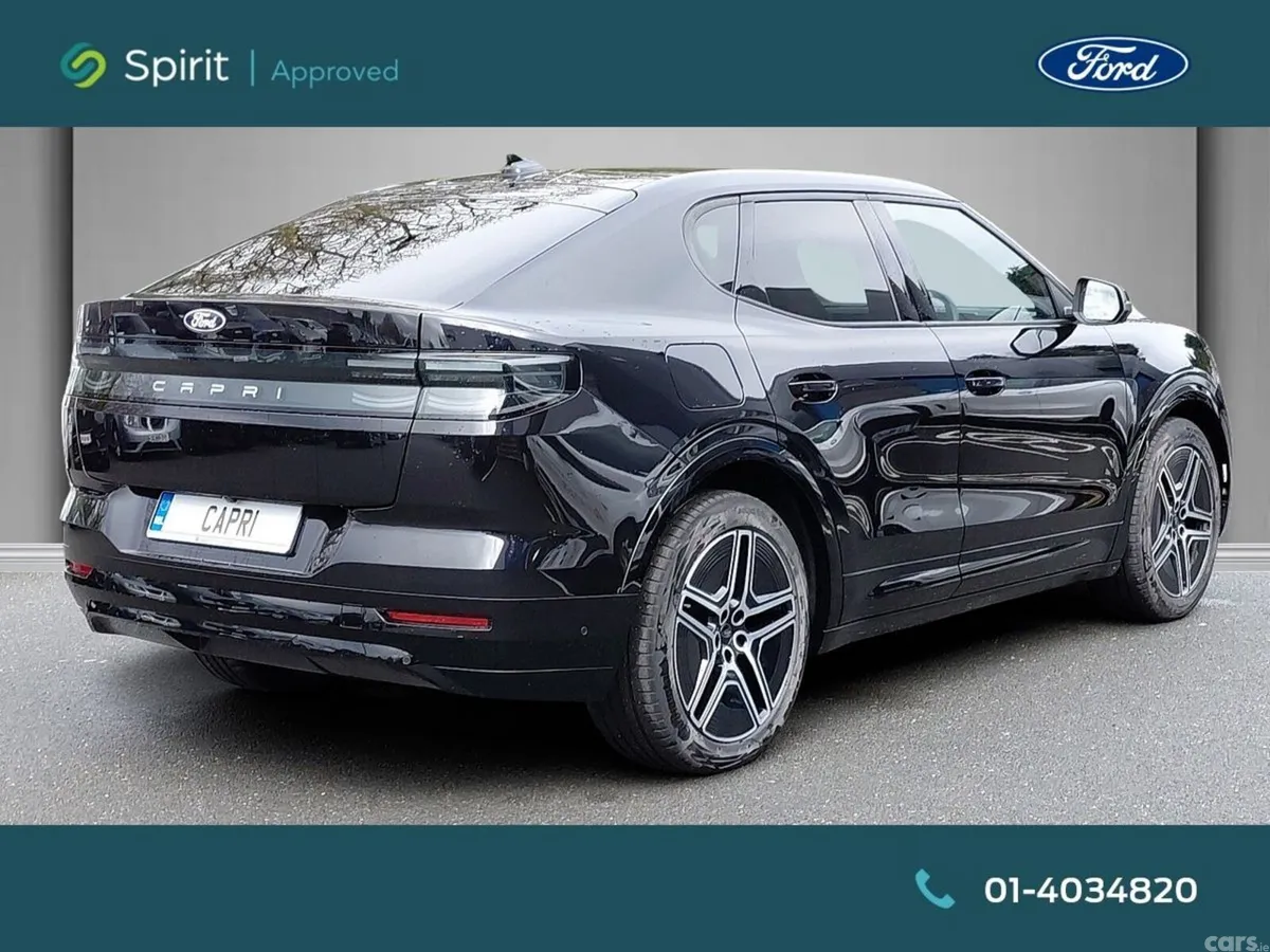 Ford Capri SUV, Electric, 2026, Black