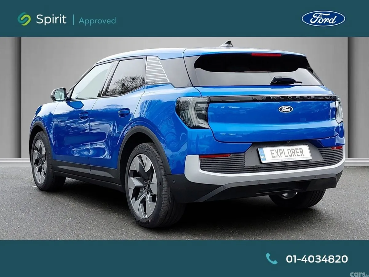 Ford Explorer SUV, Electric, 2026, Blue