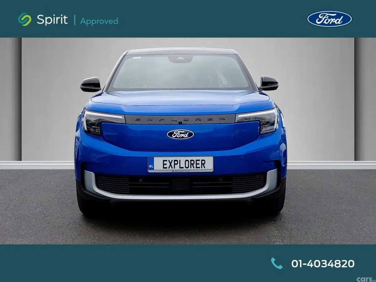Ford Explorer SUV, Electric, 2026, Blue