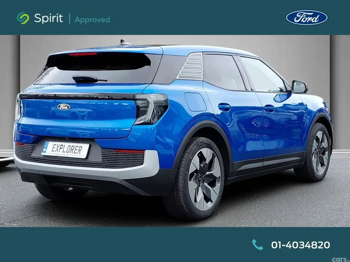 Ford Explorer SUV, Electric, 2026, Blue