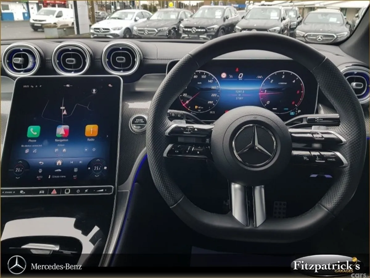 Mercedes-Benz GLC SUV, Diesel Hybrid, 2025, Black