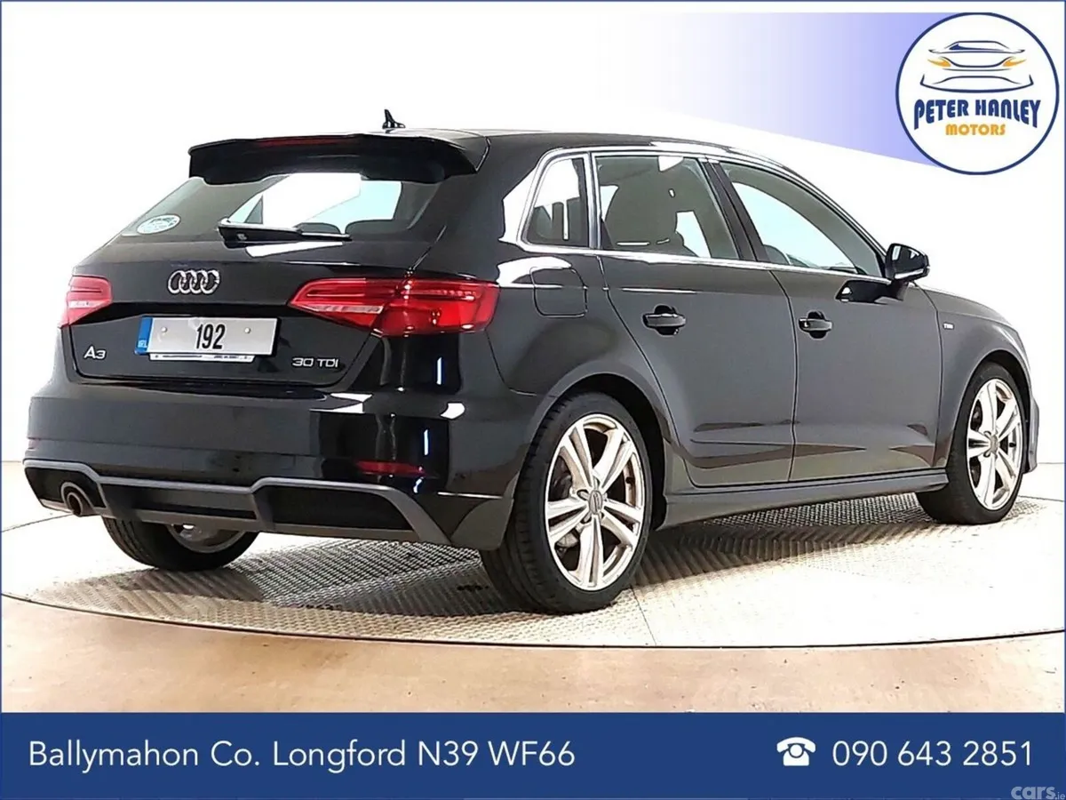 Audi A3 Hatchback, Diesel, 2019, Black