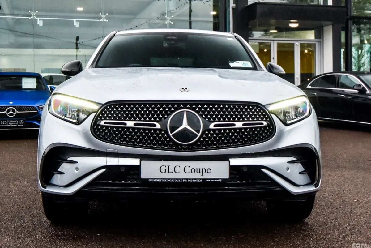 Mercedes-Benz GLC SUV, Diesel Plug-in Hybrid, 2023, Silver