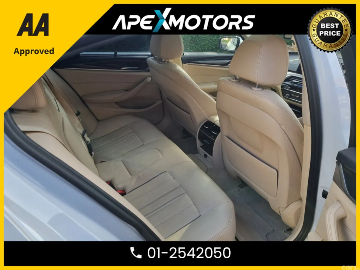 BMW 5-Series Saloon, Diesel, 2018, White