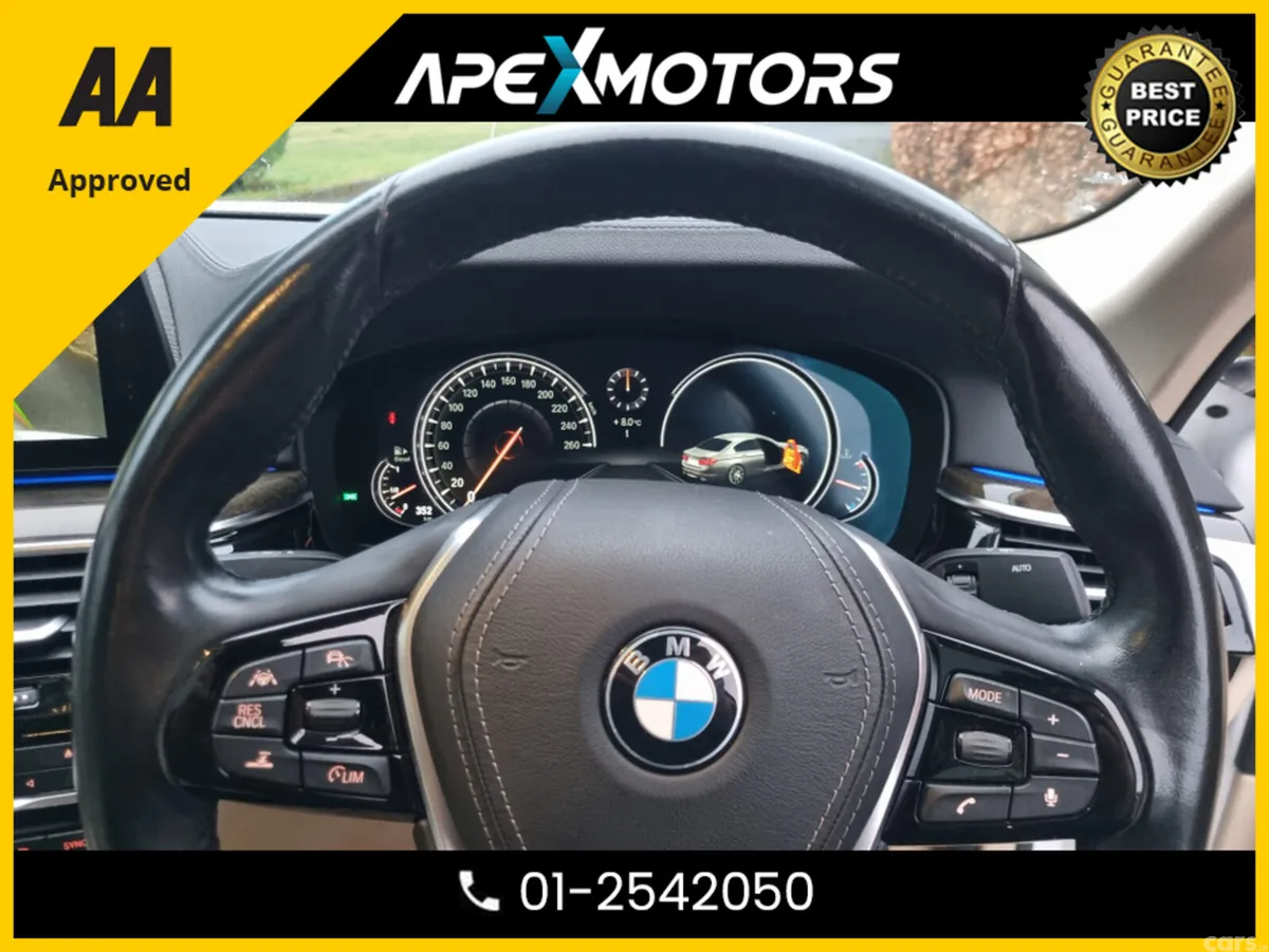 BMW 5-Series Saloon, Diesel, 2018, White