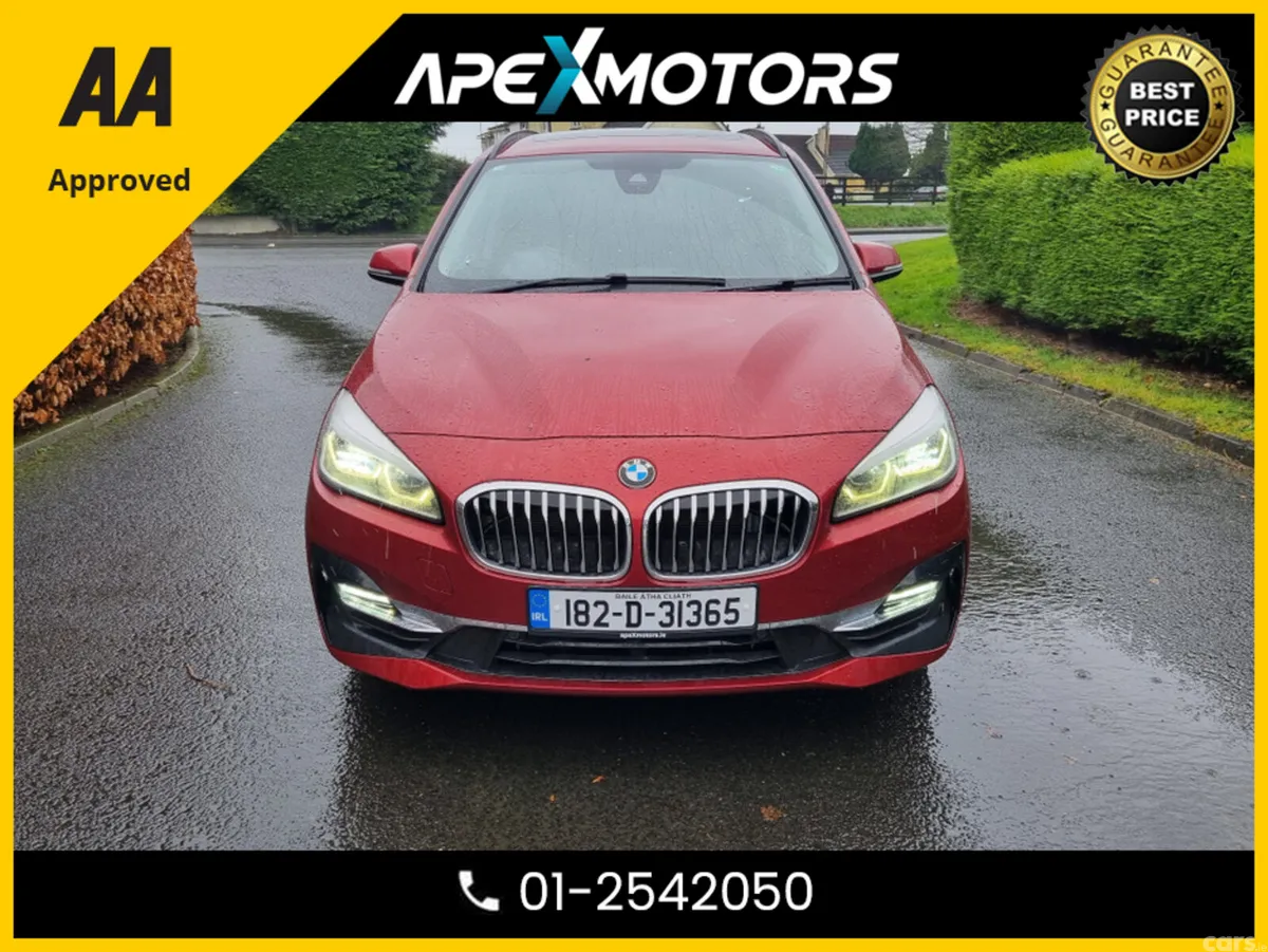 BMW 2-Series MPV, Diesel, 2018, Red