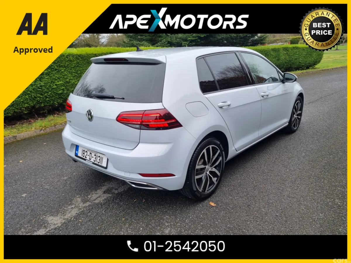 Volkswagen Golf Hatchback, Petrol, 2018, White