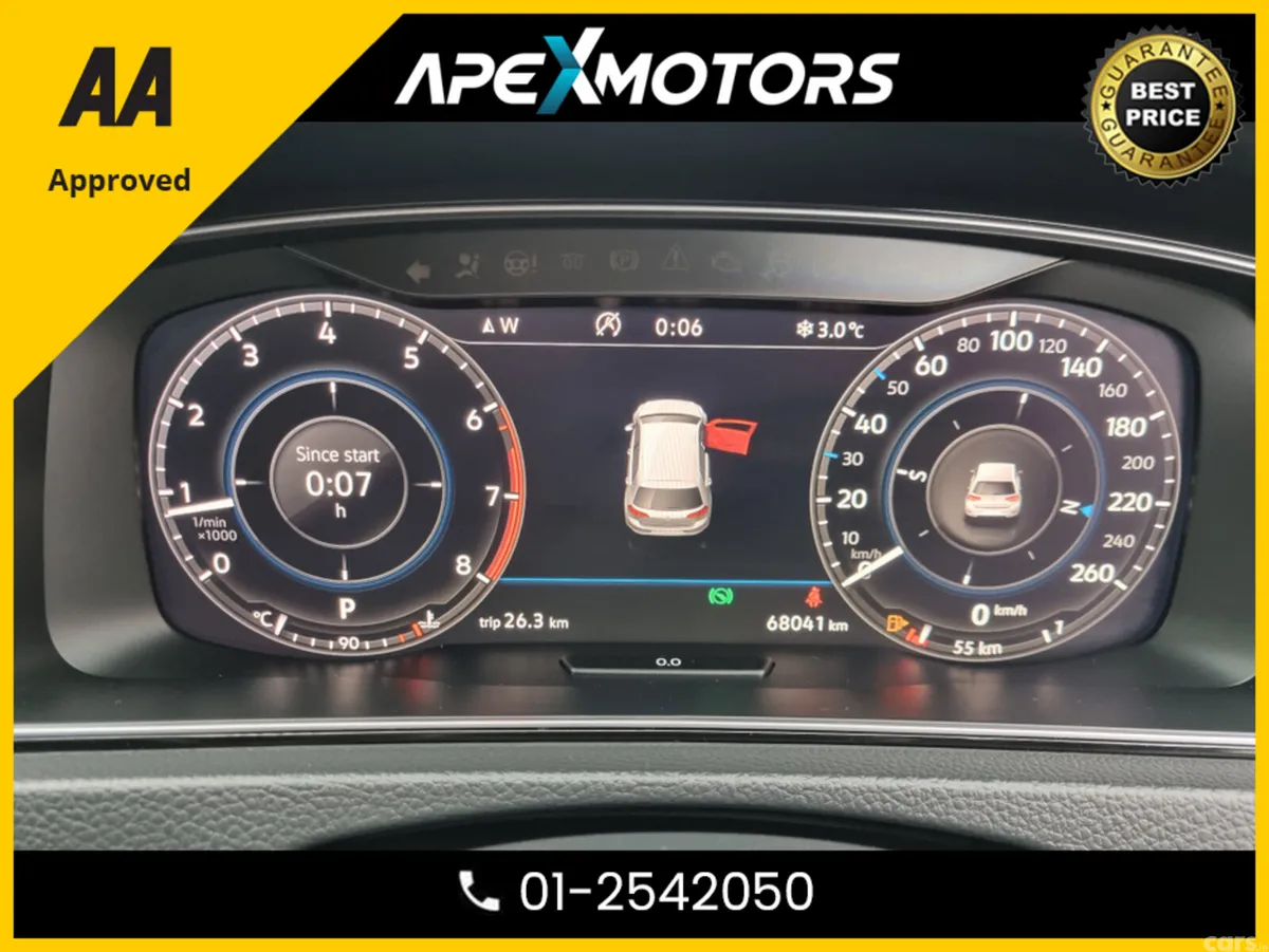 Volkswagen Golf Hatchback, Petrol, 2018, White