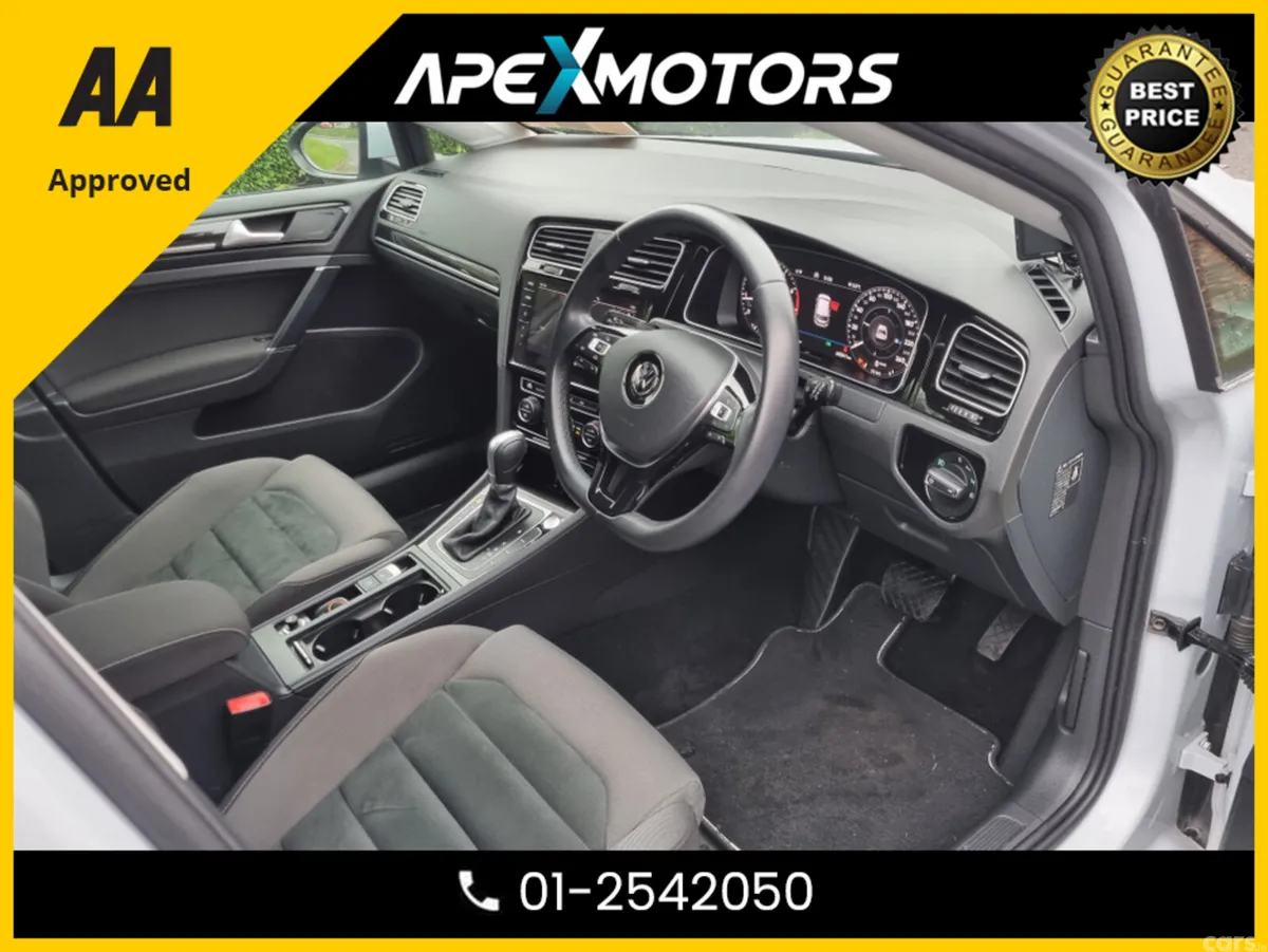 Volkswagen Golf Hatchback, Petrol, 2018, White
