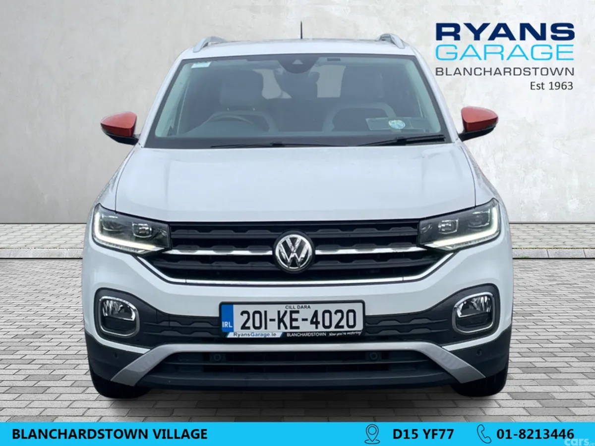 Volkswagen T-Cross Estate, Petrol, 2020, White