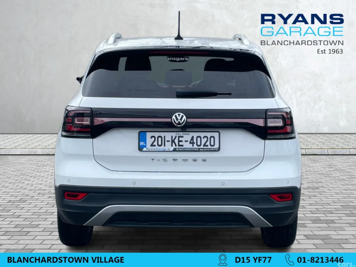 Volkswagen T-Cross Estate, Petrol, 2020, White