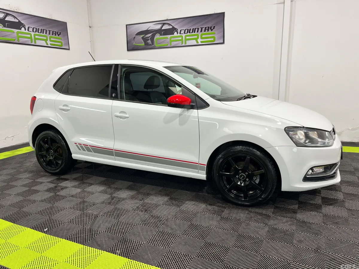Volkswagen Polo Hatchback, Petrol, 2017, Red