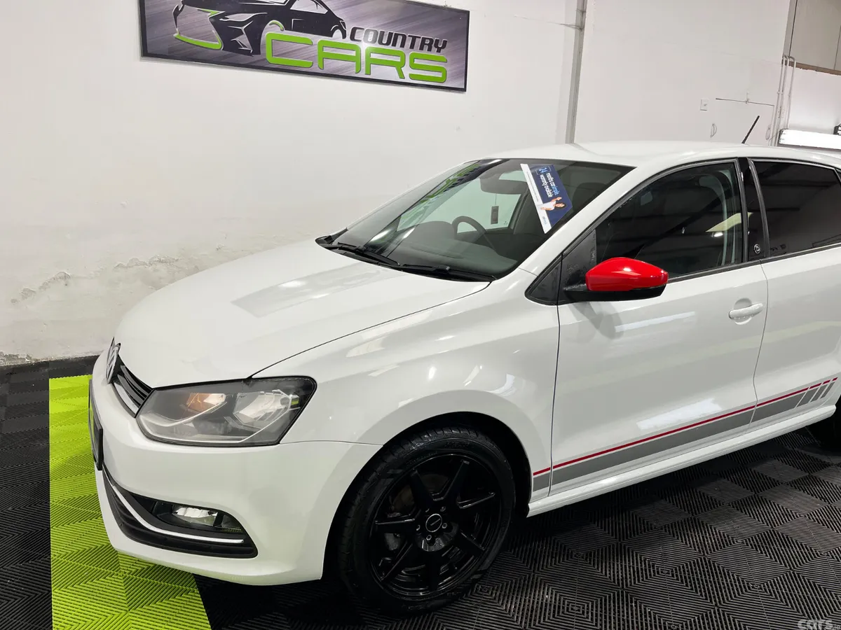 Volkswagen Polo Hatchback, Petrol, 2017, Red