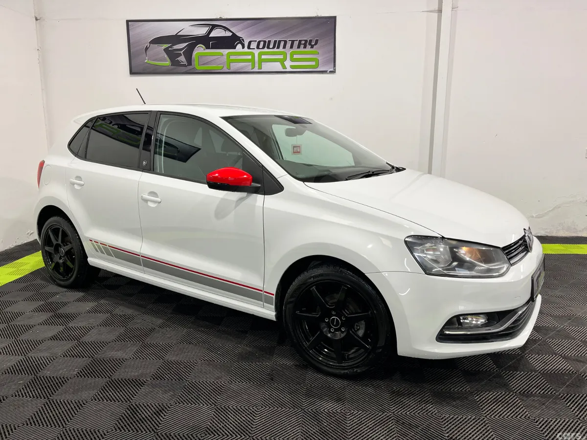 Volkswagen Polo Hatchback, Petrol, 2017, Red