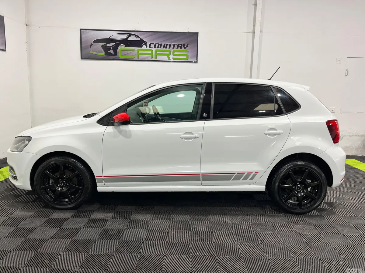 Volkswagen Polo Hatchback, Petrol, 2017, Red