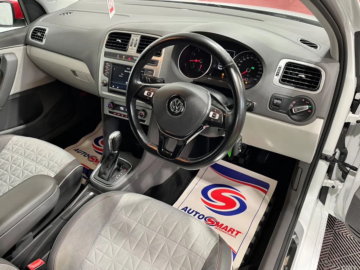 Volkswagen Polo Hatchback, Petrol, 2017, Red
