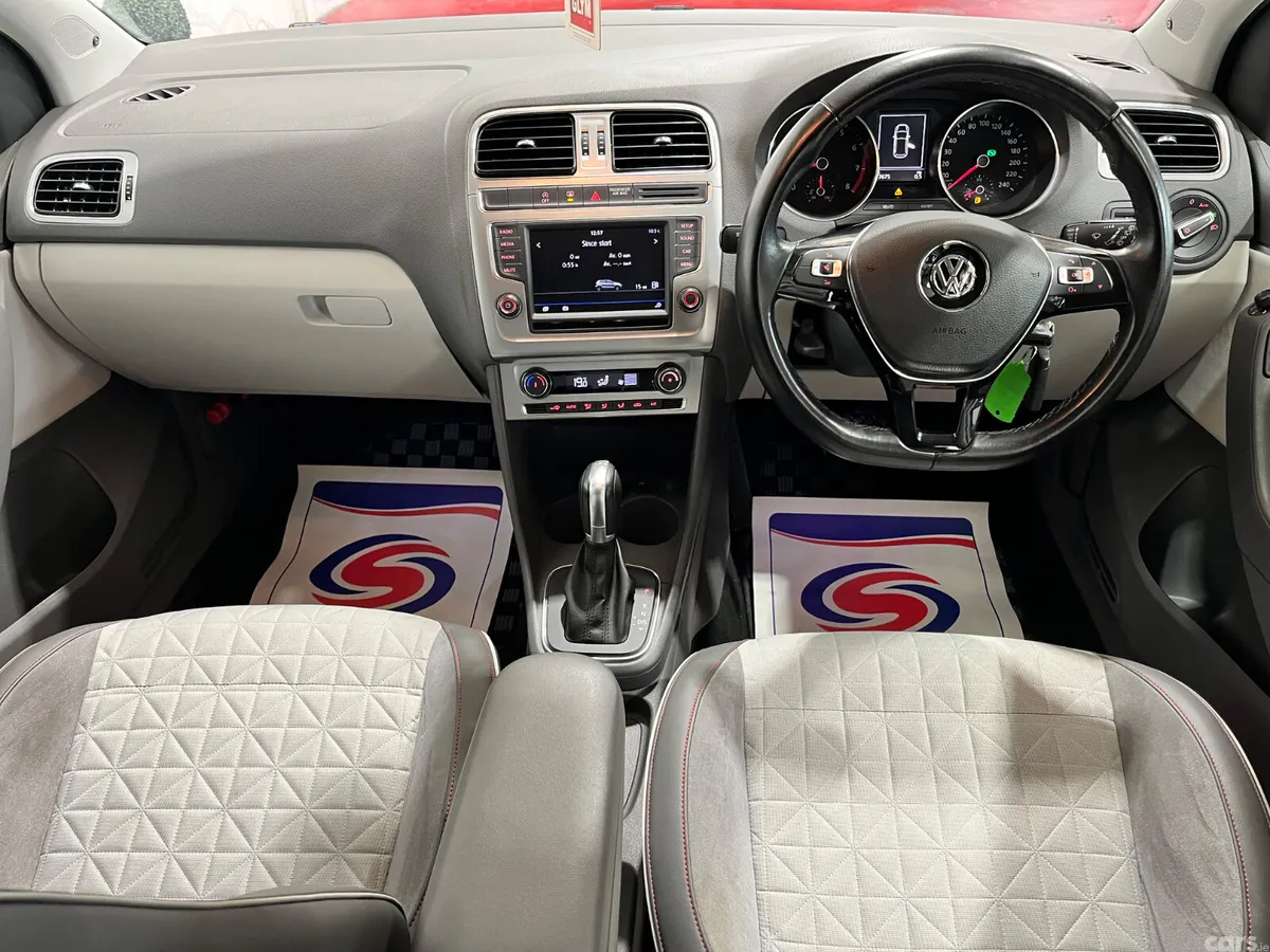 Volkswagen Polo Hatchback, Petrol, 2017, Red