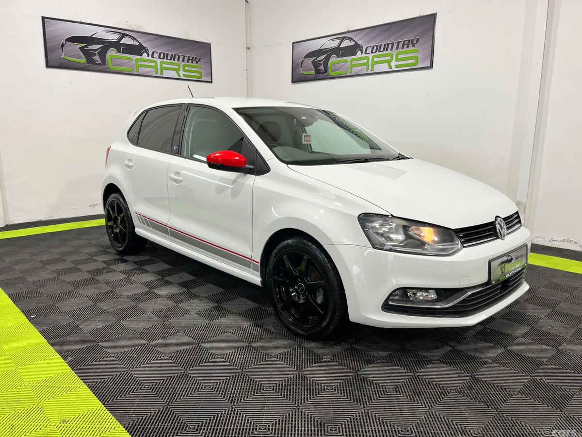 Volkswagen Polo Hatchback, Petrol, 2017, Red