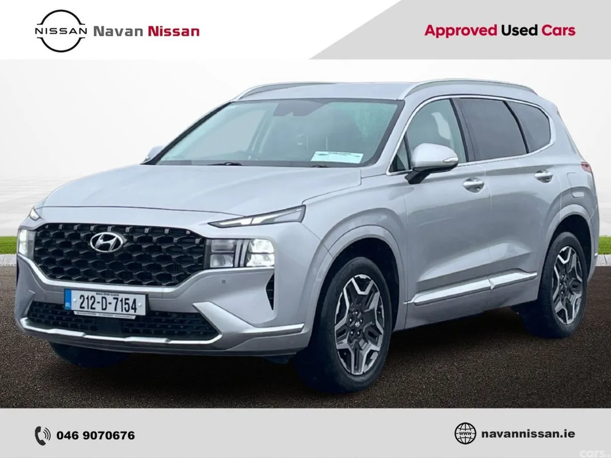 Hyundai Santa Fe SUV, Petrol Plug-in Hybrid, 2021, Grey