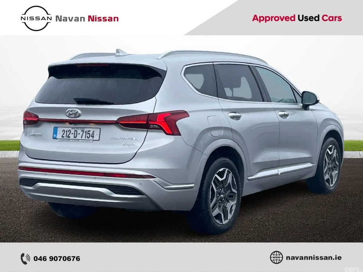 Hyundai Santa Fe SUV, Petrol Plug-in Hybrid, 2021, Grey