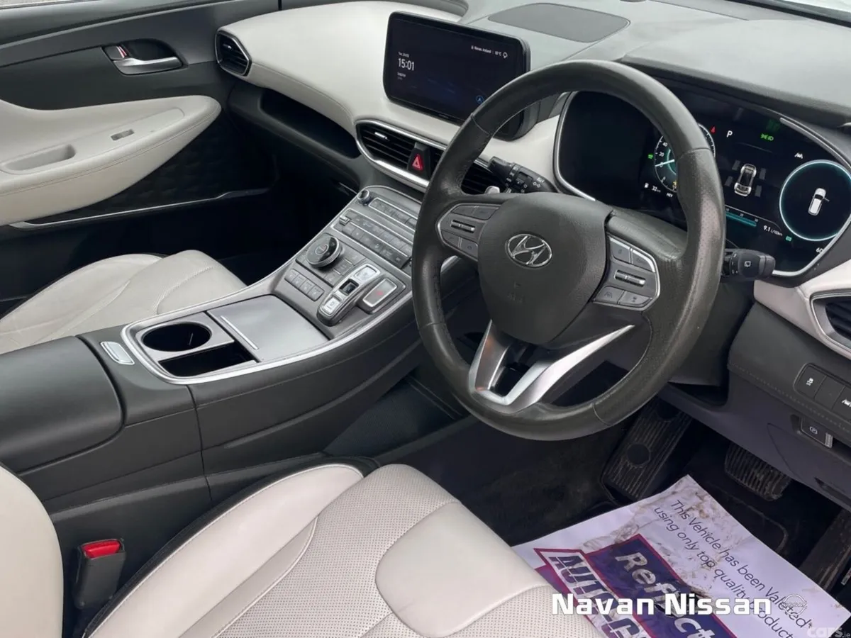 Hyundai Santa Fe SUV, Petrol Plug-in Hybrid, 2021, Grey