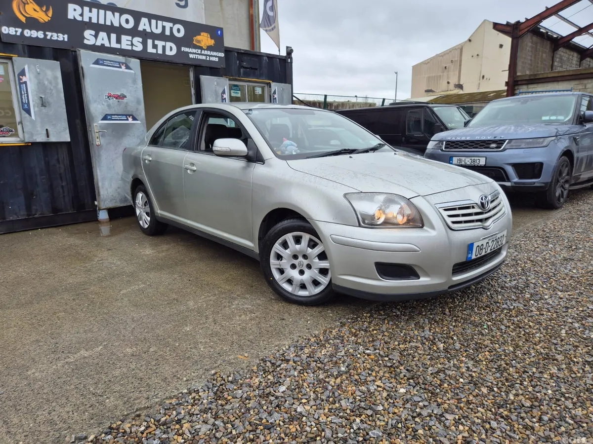 Toyota Avensis Saloon, Petrol, 2008, Silver