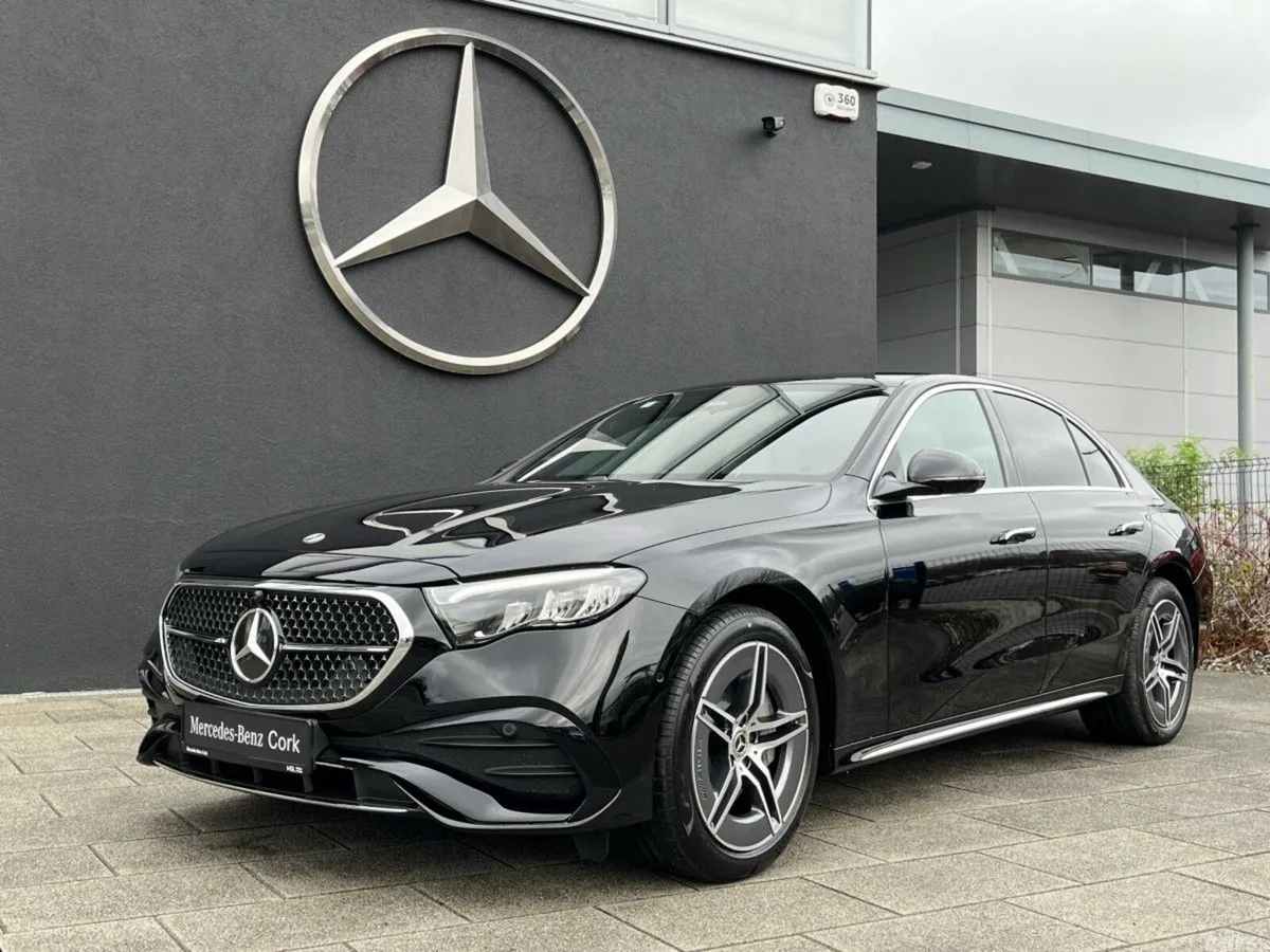 Mercedes-Benz E-Class Saloon, Petrol Hybrid, 2026, Black