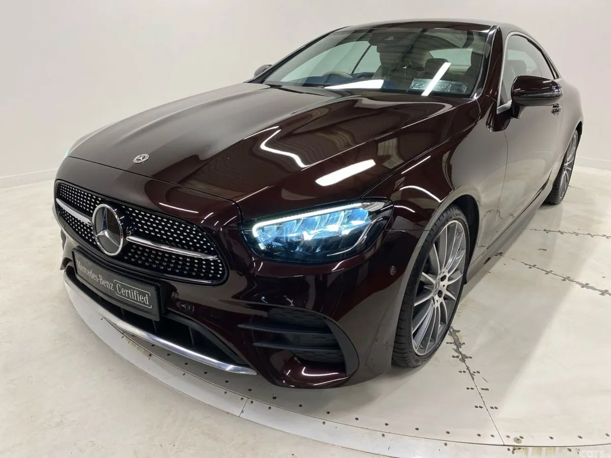 Mercedes-Benz E-Class Coupe, Diesel, 2023, Red
