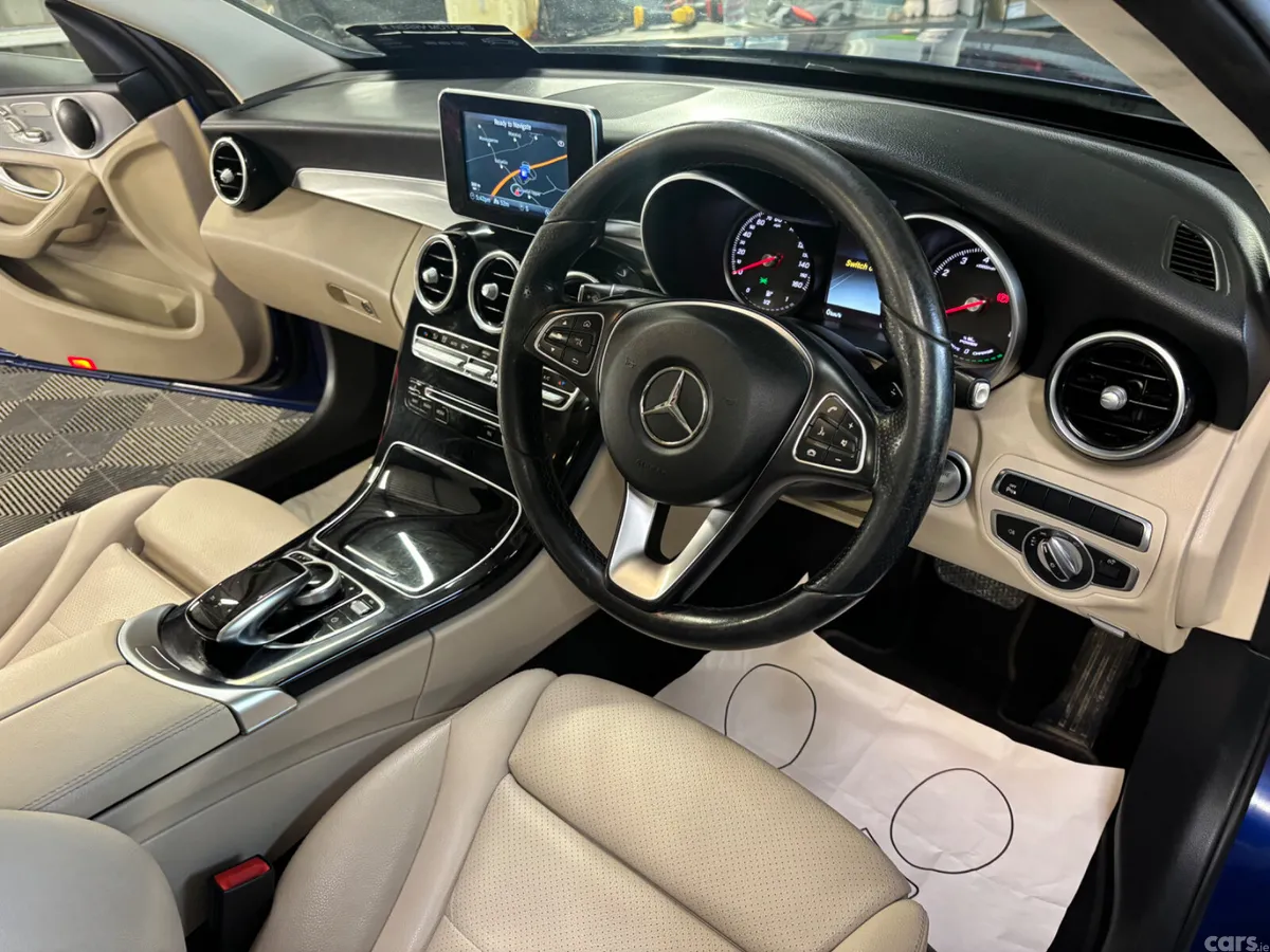 Mercedes-Benz C-Class Saloon, Diesel, 2017, Blue