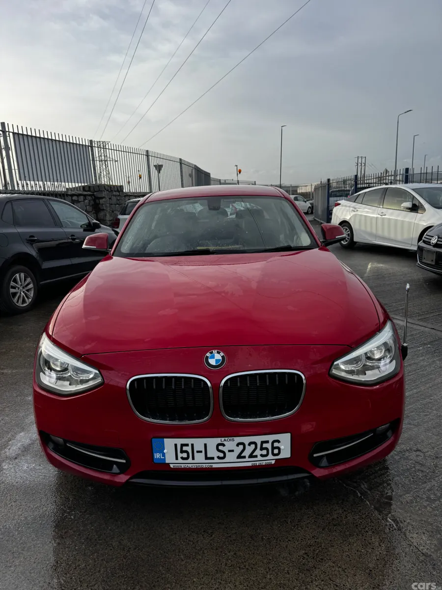 BMW 1-Series Hatchback, Petrol, 2015, Red