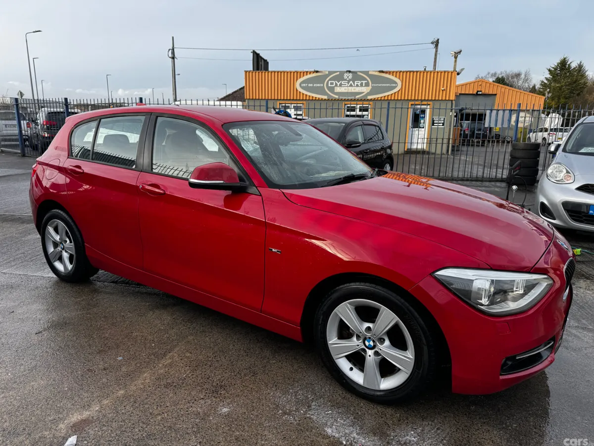 BMW 1-Series Hatchback, Petrol, 2015, Red