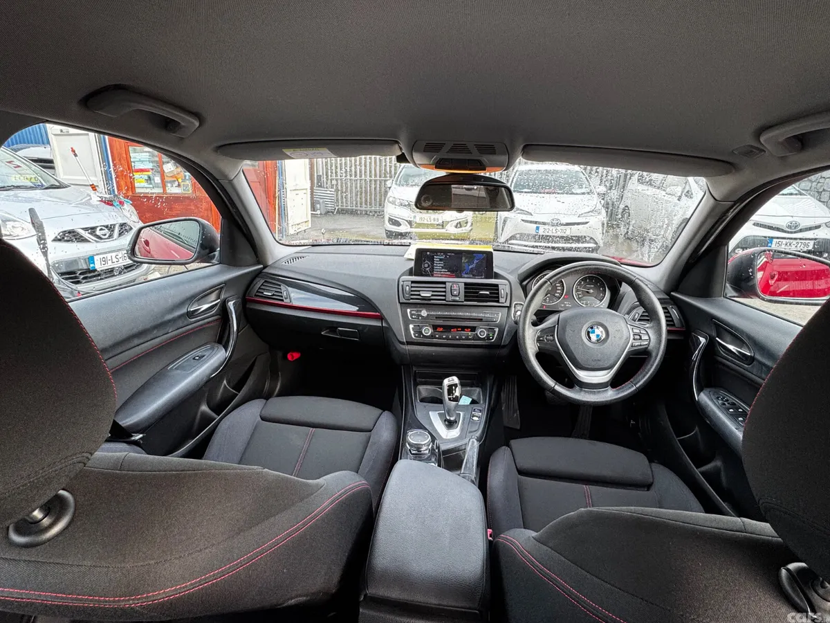 BMW 1-Series Hatchback, Petrol, 2015, Red