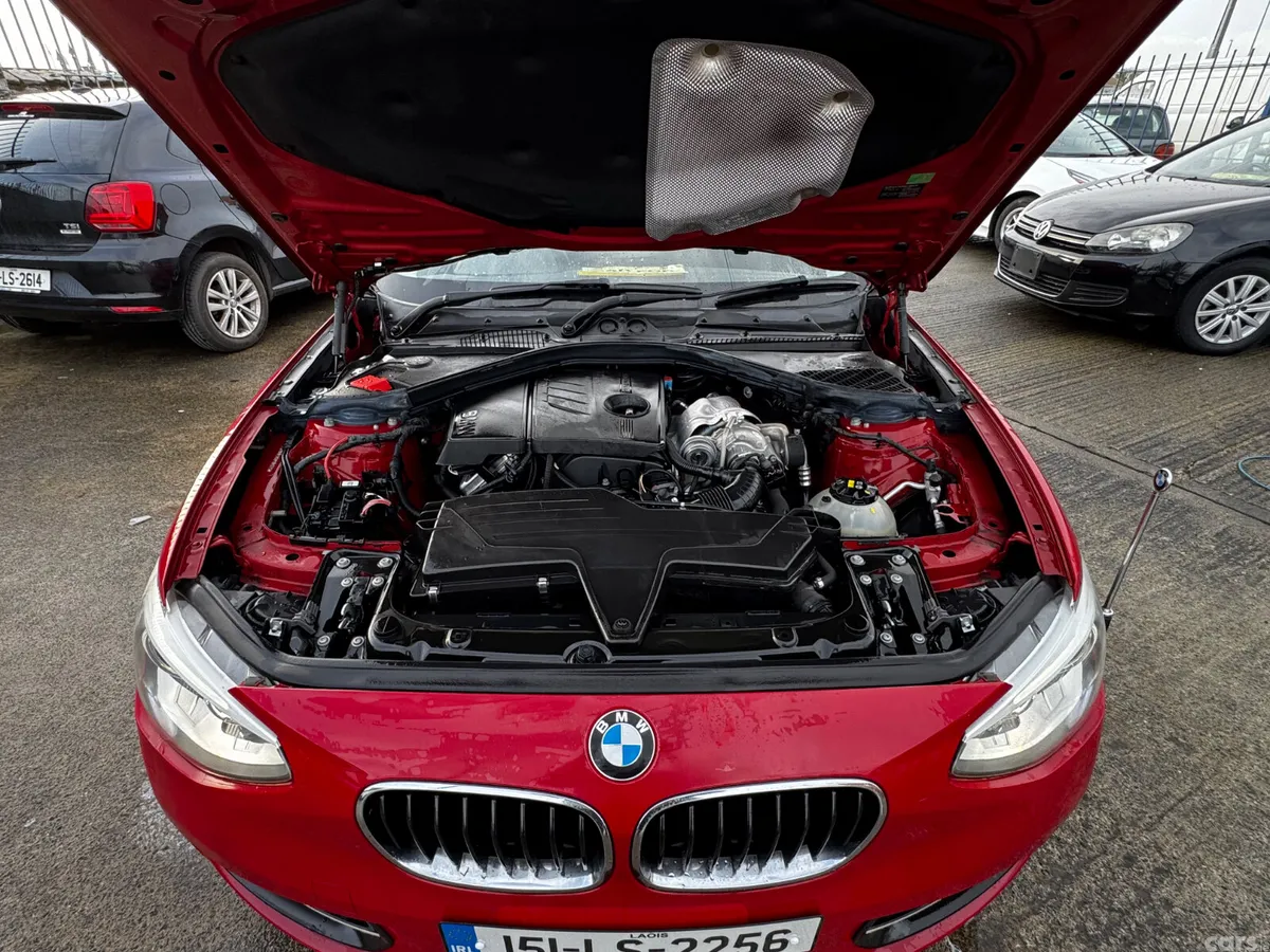 BMW 1-Series Hatchback, Petrol, 2015, Red
