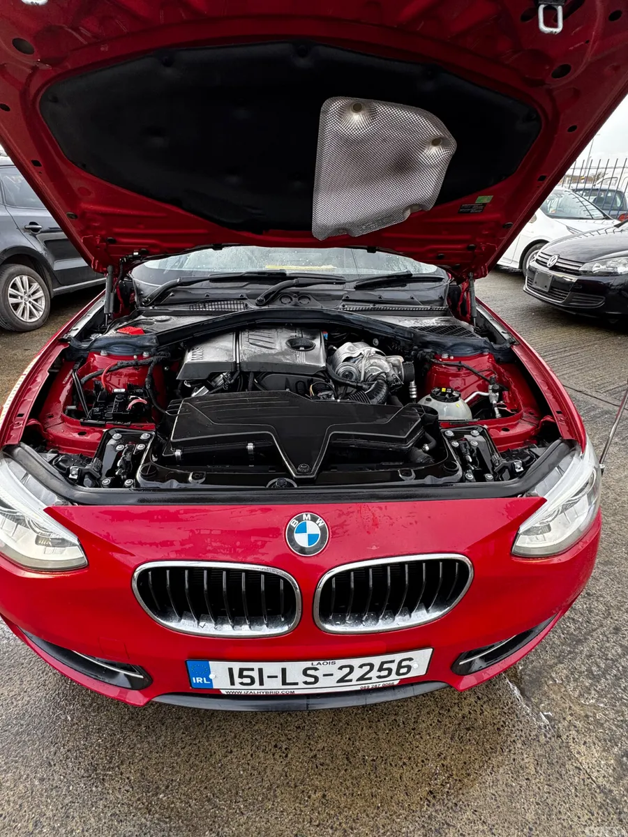 BMW 1-Series Hatchback, Petrol, 2015, Red