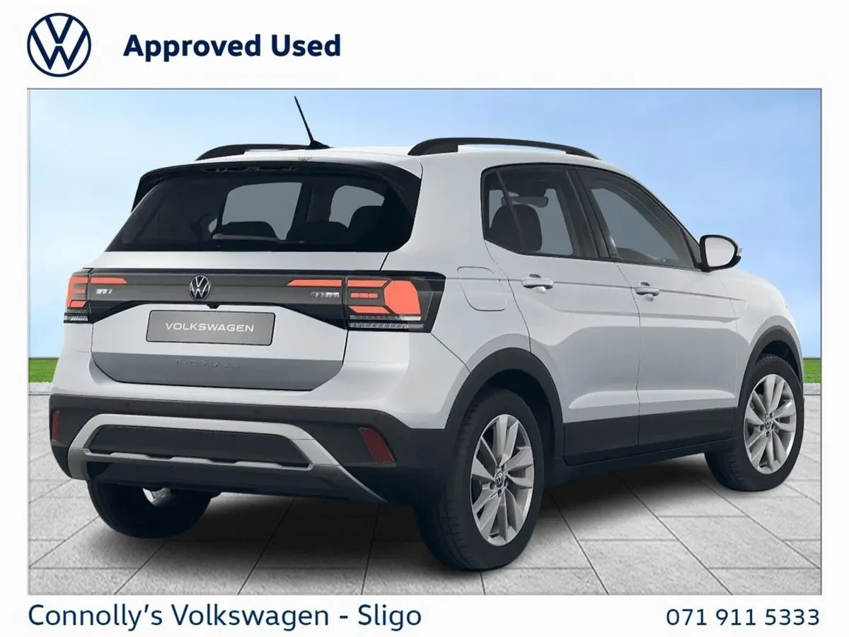 Volkswagen T-Cross SUV, Petrol, 2026, Silver