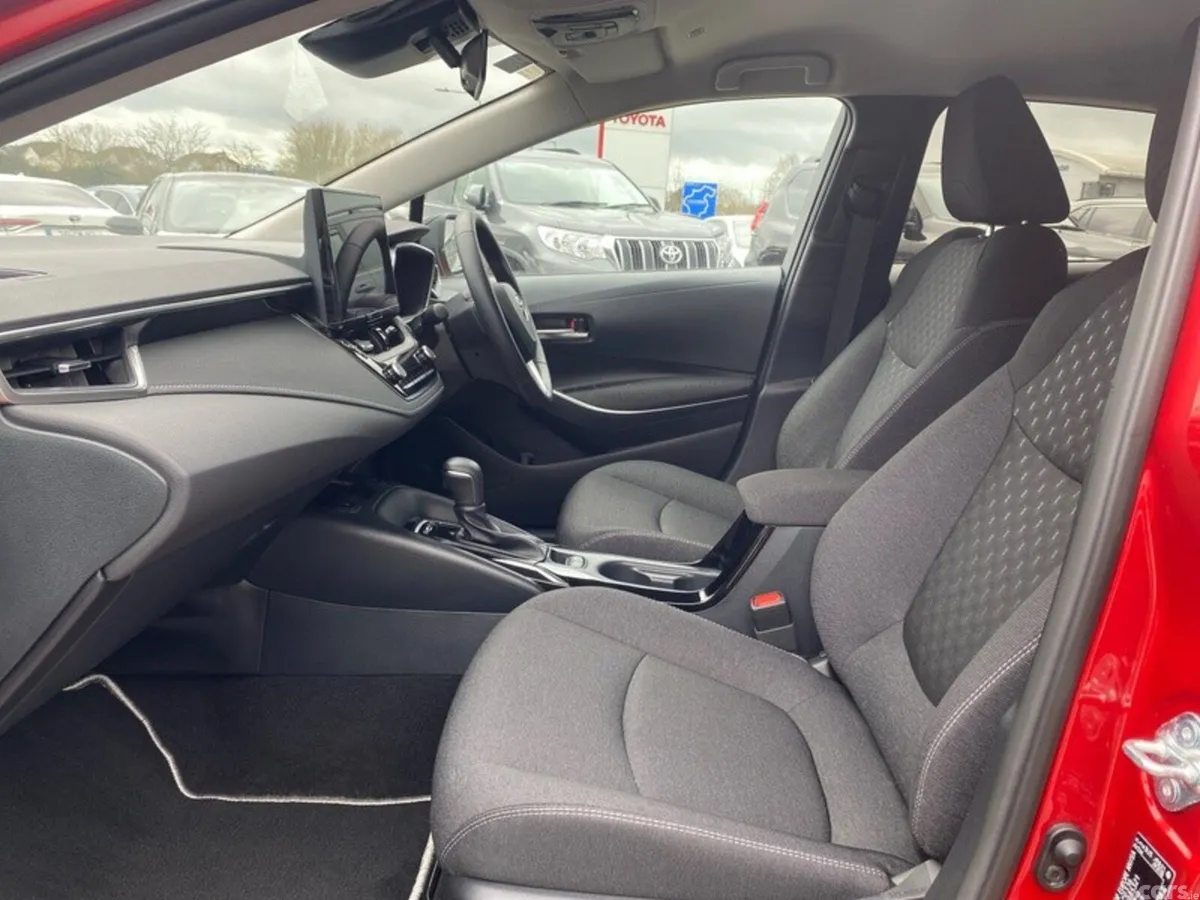 Toyota Corolla Saloon, Petrol Hybrid, 2025, Red