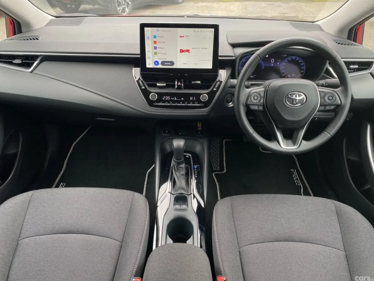 Toyota Corolla Saloon, Petrol Hybrid, 2025, Red