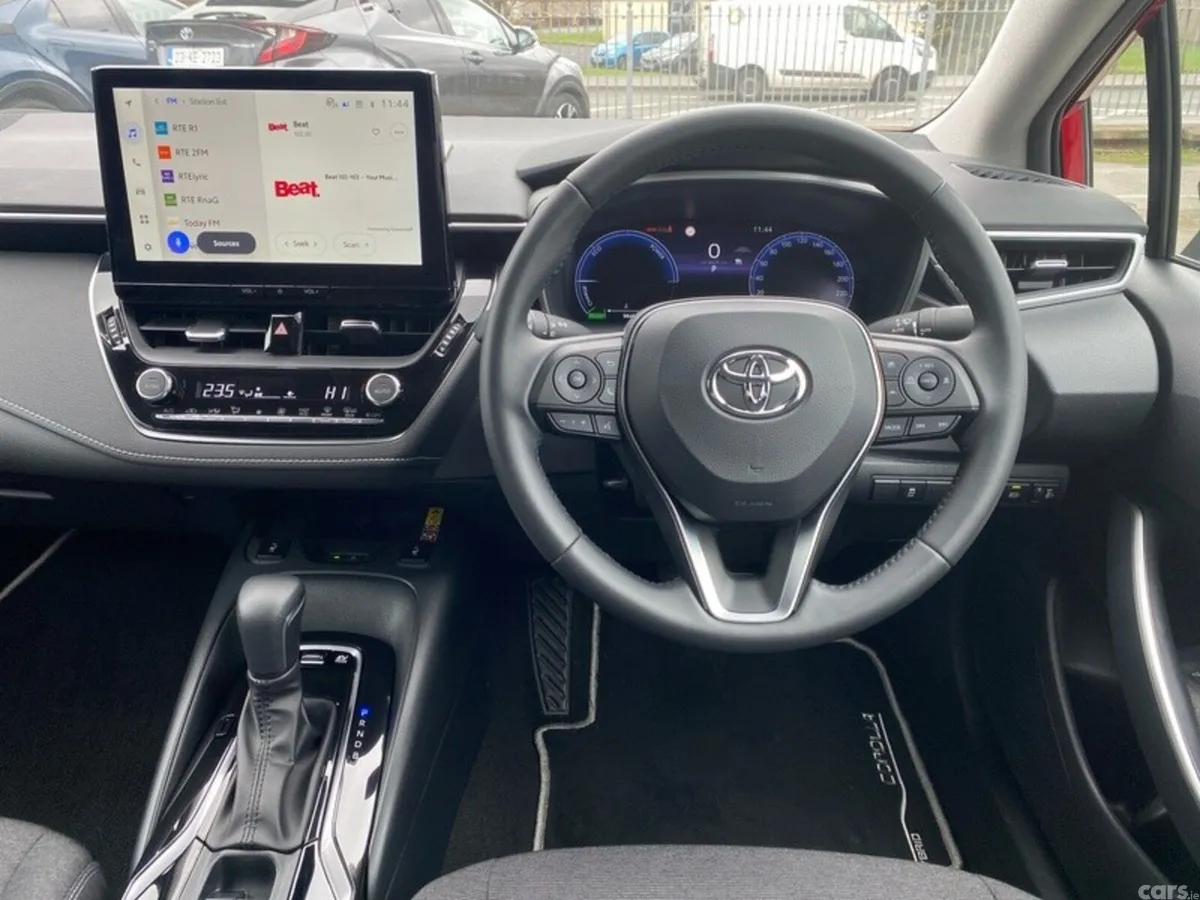 Toyota Corolla Saloon, Petrol Hybrid, 2025, Red