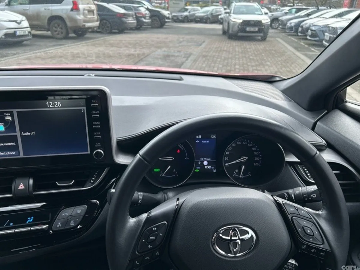 Toyota C-HR SUV, Petrol Hybrid, 2022, Red