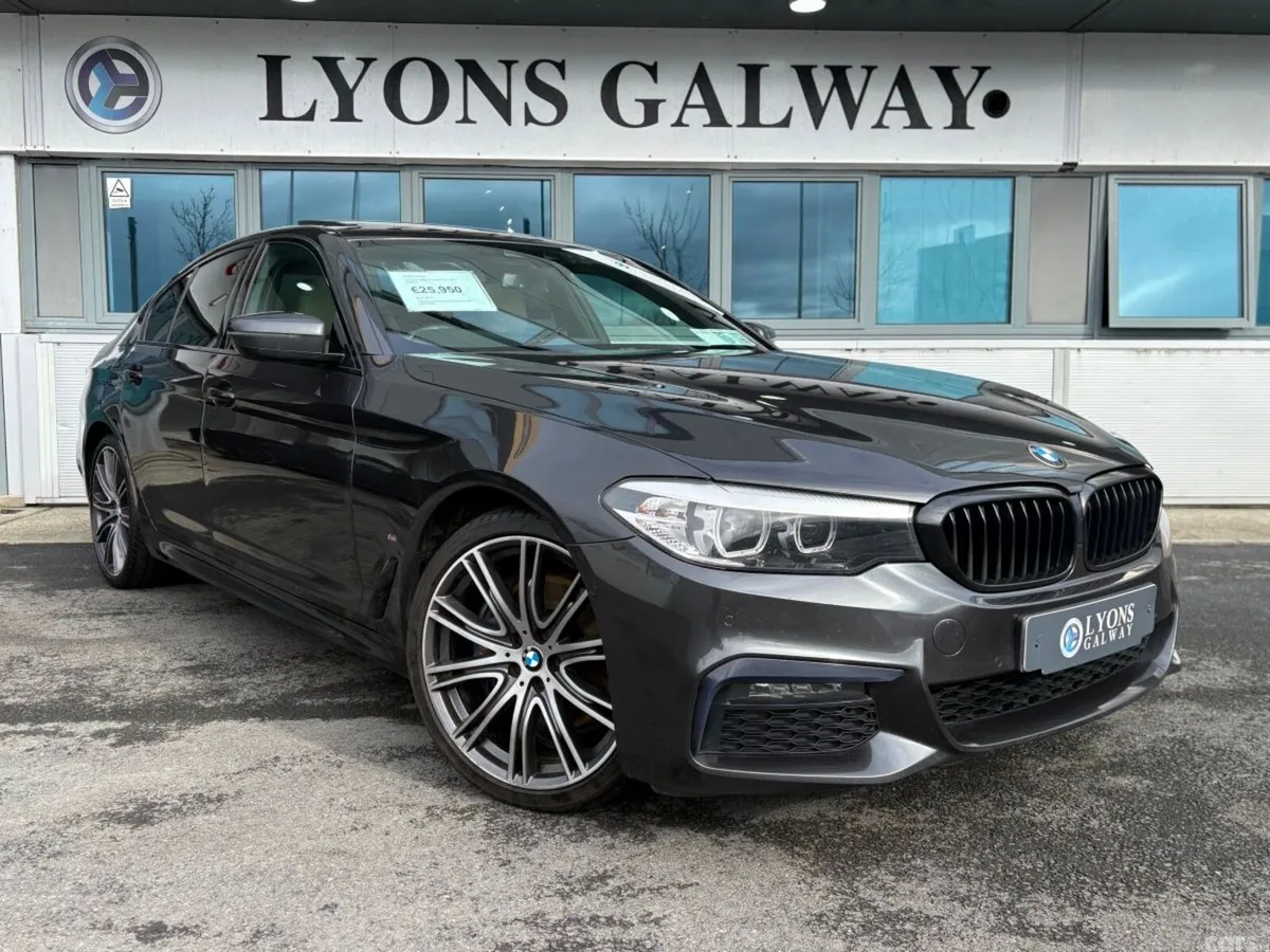 BMW 5-Series Saloon, Petrol Plug-in Hybrid, 2020, Grey