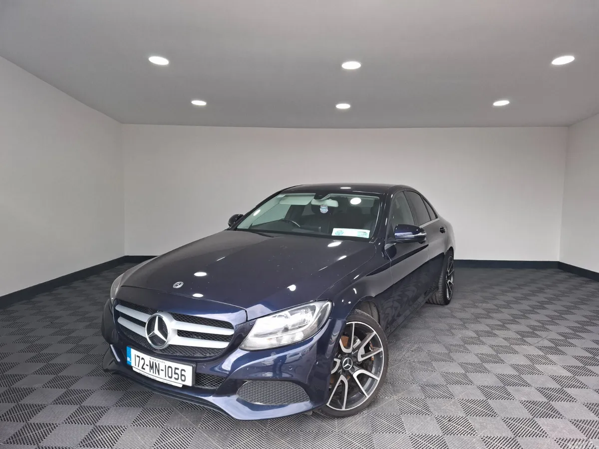 Mercedes-Benz C-Class Saloon, Diesel, 2017, Blue