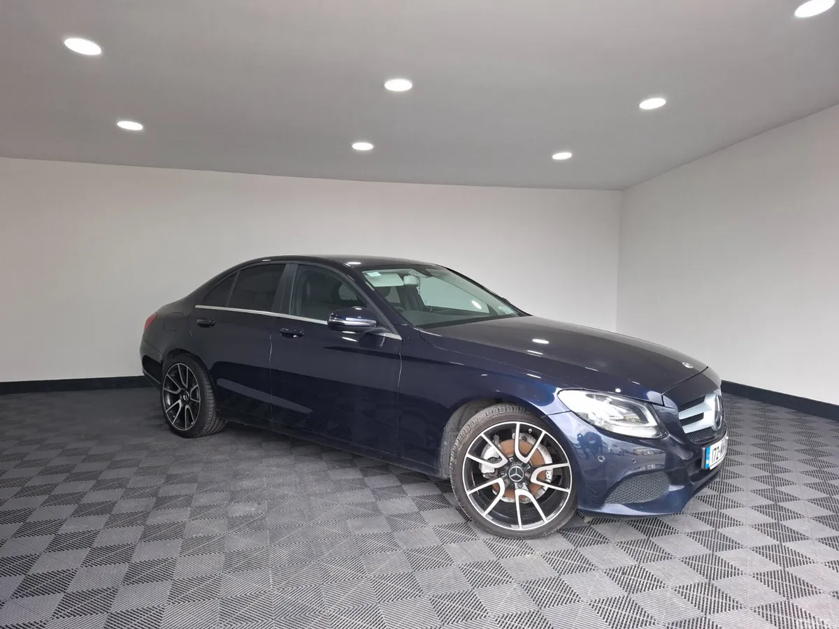 Mercedes-Benz C-Class Saloon, Diesel, 2017, Blue