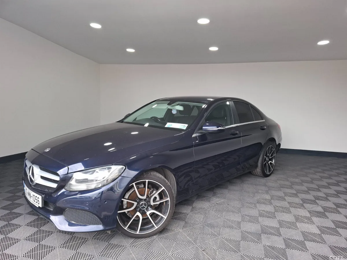 Mercedes-Benz C-Class Saloon, Diesel, 2017, Blue